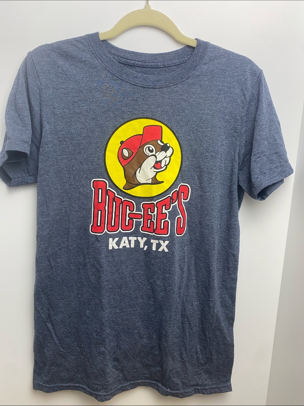 Buc-ee's Katy, TX Short Sleeve Logo Tee - Blue